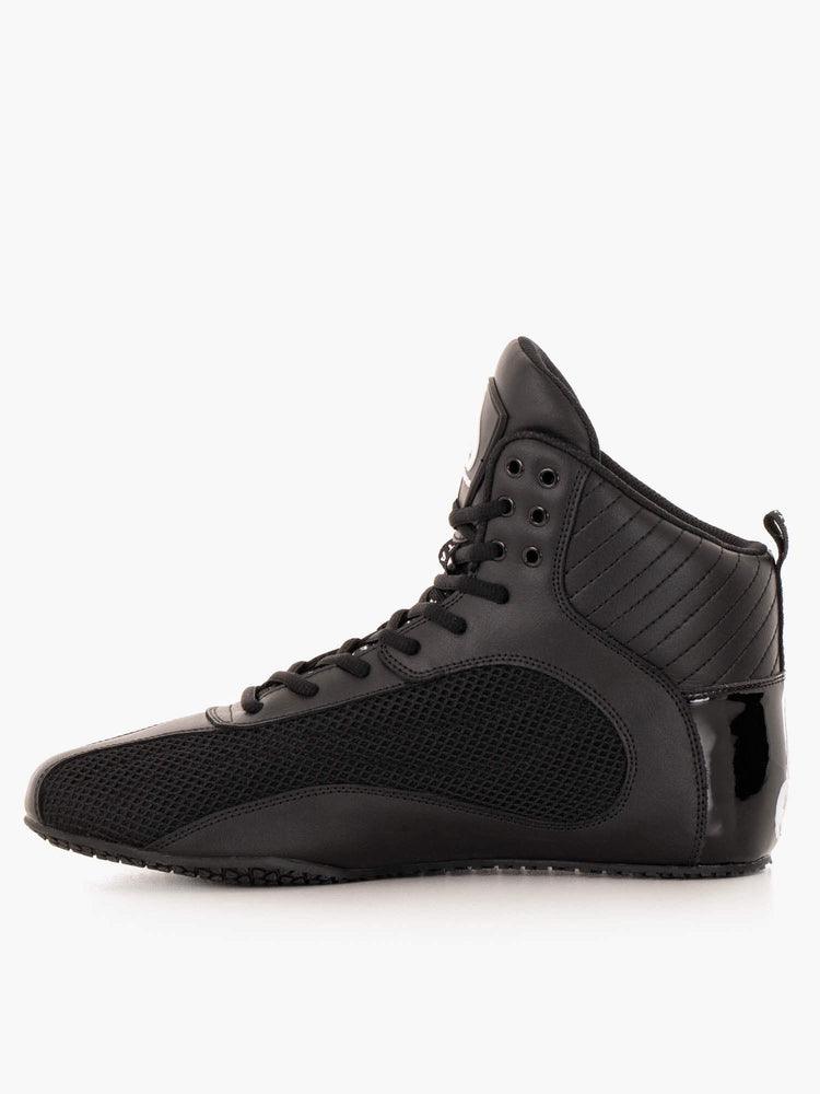 Tenis Halterofilia Ryderwear D-Mak Velocity Hombre Negros | AOBDU7956