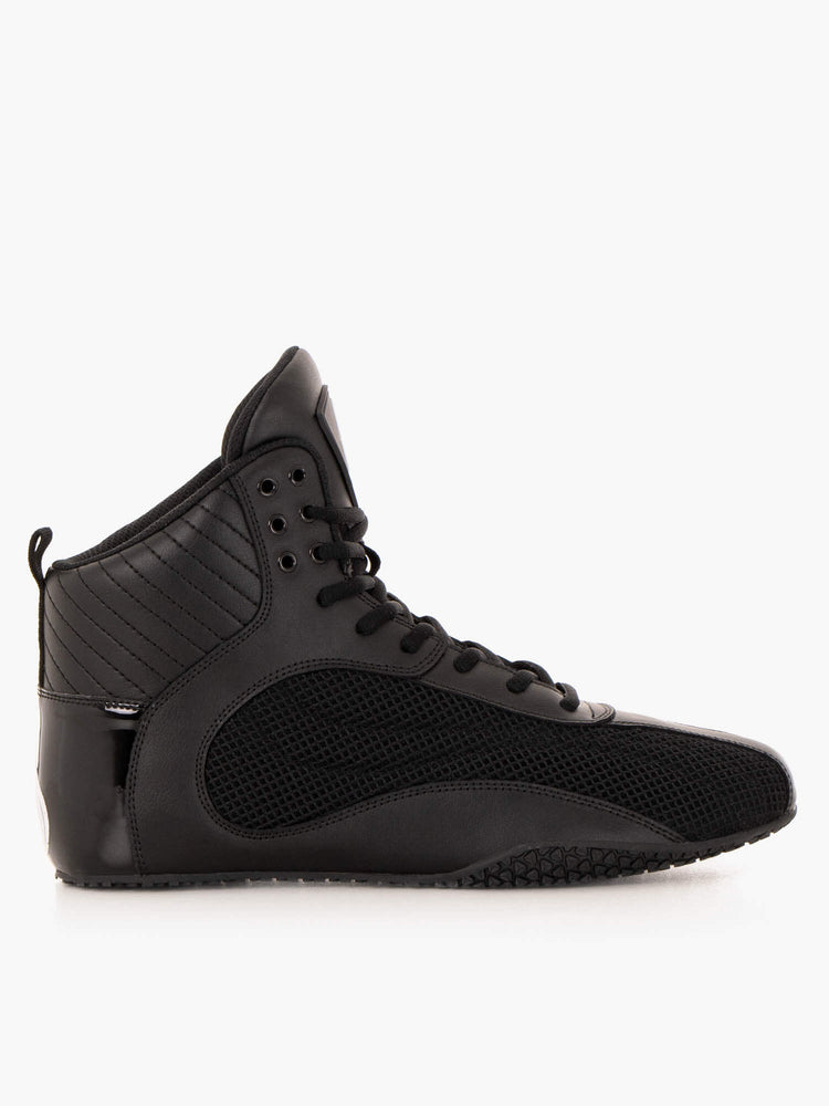 Tenis Halterofilia Ryderwear D-Mak Velocity Hombre Negros | AOBDU7956