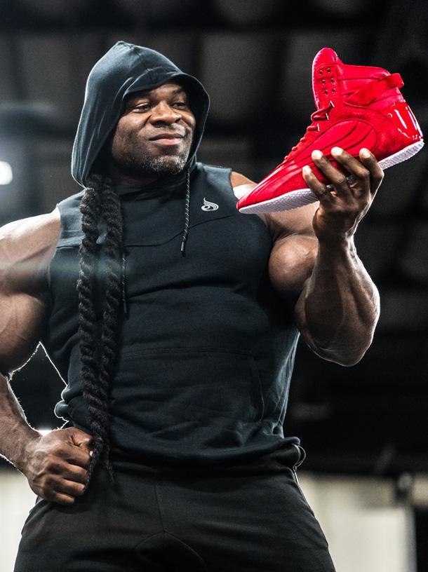 Tenis Halterofilia Ryderwear Kai Greene Signature D-Mak Hombre Rojos | CMETP9401