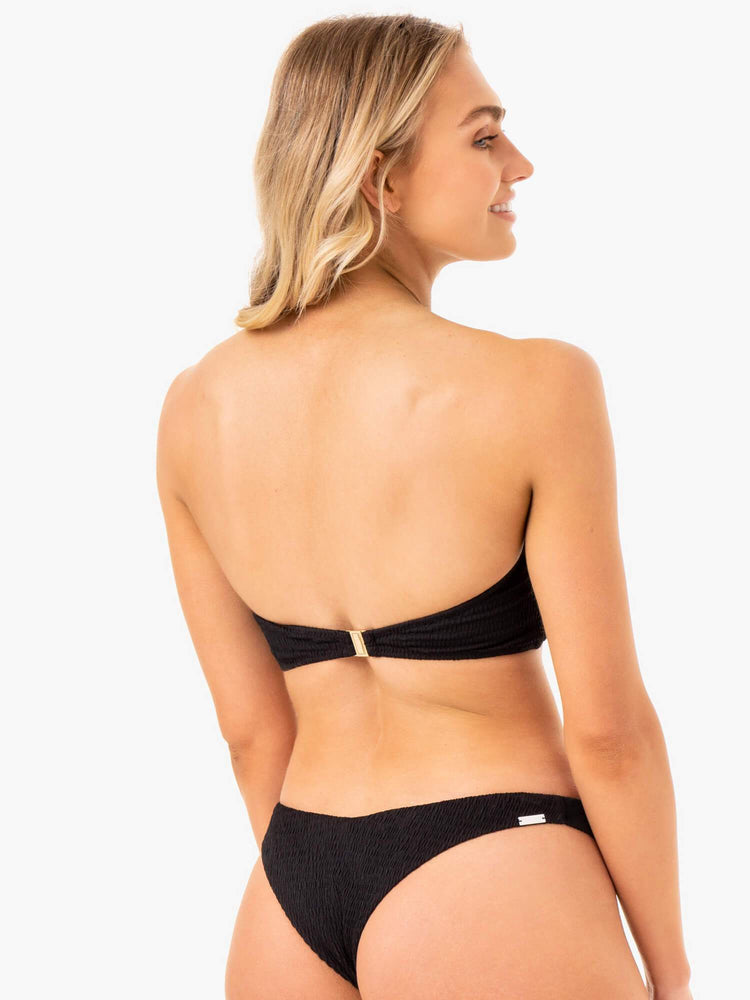 Tops Ryderwear Paradise Bandeau Bikini Mujer Negros | BYMZT3401