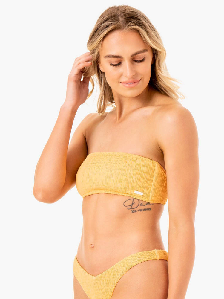 Tops Ryderwear Paradise Bandeau Bikini Mujer Mango | DZMQX3047