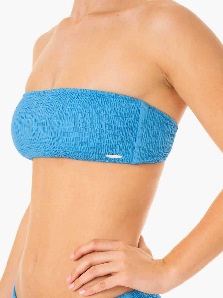 Tops Ryderwear Paradise Bandeau Bikini Mujer Azules | XEBMC0157
