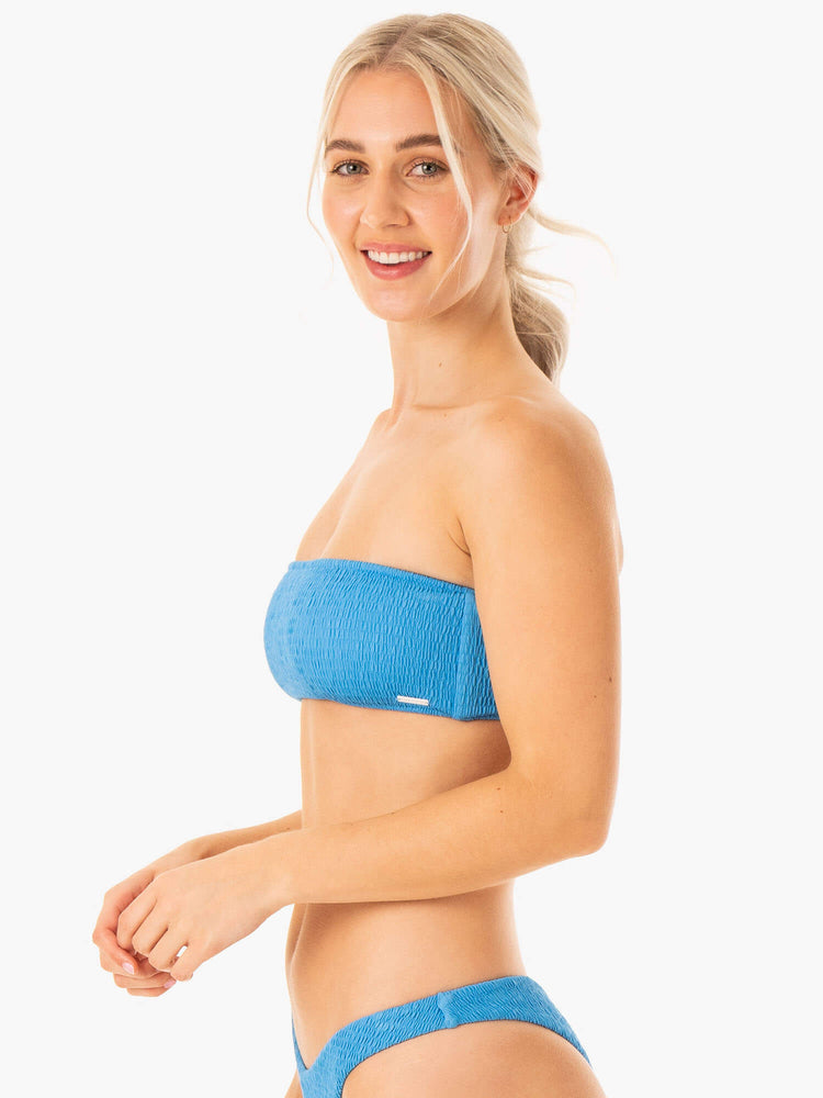 Tops Ryderwear Paradise Bandeau Bikini Mujer Azules | XEBMC0157