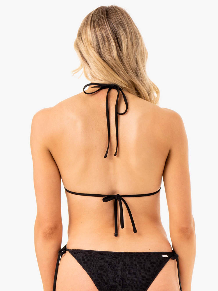 Tops Ryderwear Paradise Triangle Bikini Mujer Negros | ARIQN5487