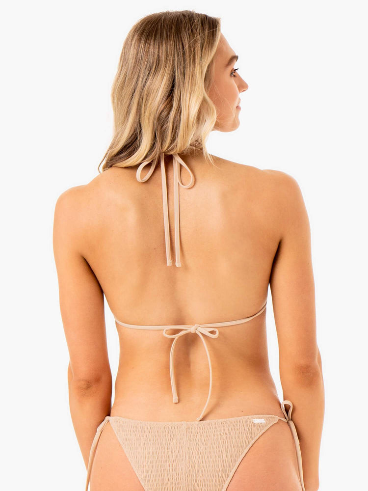 Tops Ryderwear Paradise Triangle Bikini Mujer Marrom | AYDKM7418