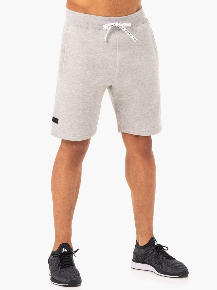 Bermudas Ryderwear Recharge Pista Hombre Grises | DRIHG0485