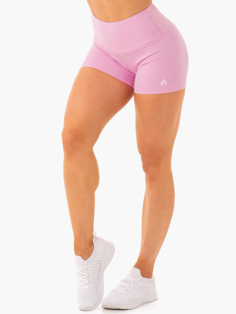 Bermudas Ryderwear Staples Scrunch Bum Booty Mujer Rosas | JFSXV5061