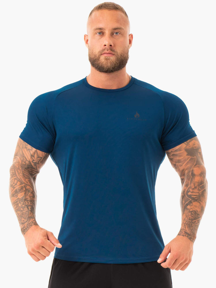 Camiseta Ryderwear Breeze Hombre Azul Marino | MNAZY7042