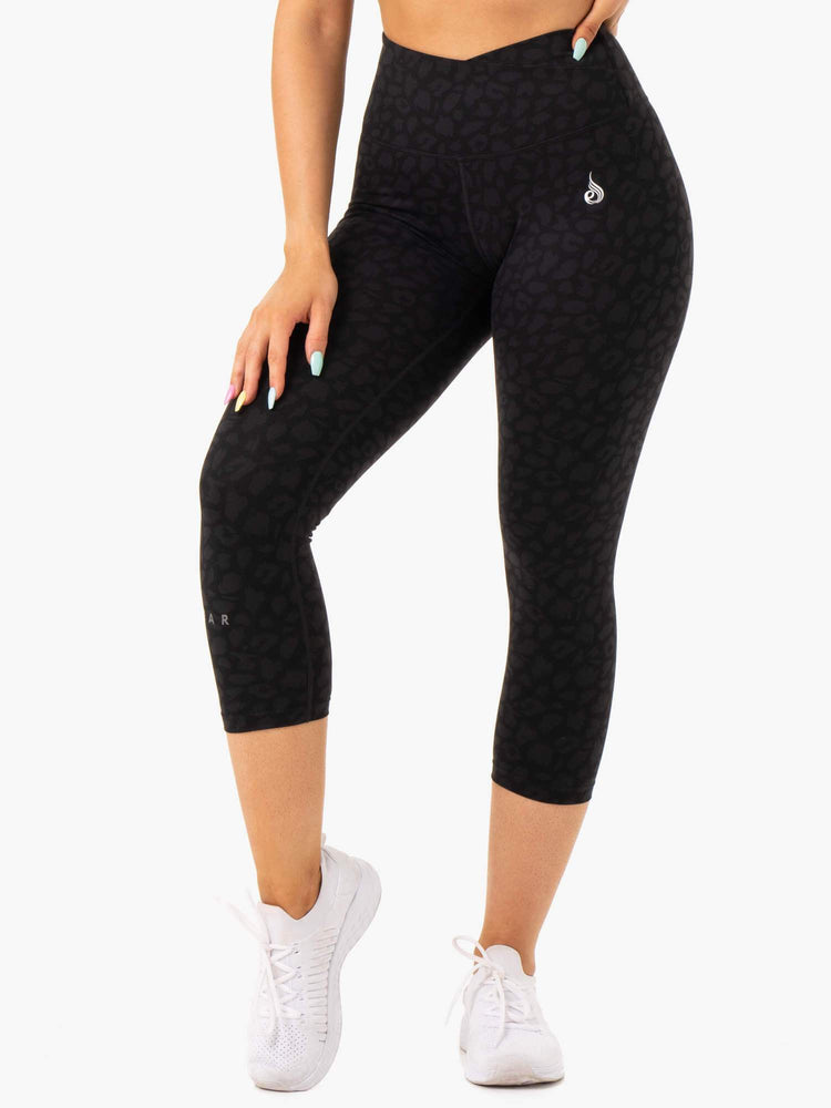 Leggins Ryderwear Amazon 7/8 Mujer Negros | JPFXB4713
