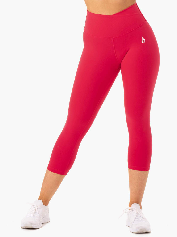 Leggins Ryderwear Amazon 7/8 Mujer Rojos | BCJAR1462