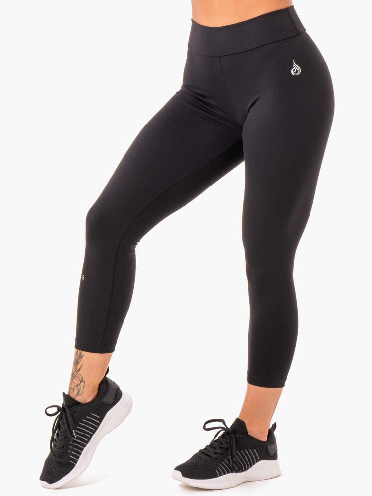 Leggins Ryderwear Core 7/8 Mujer Negros | BDUQH5236