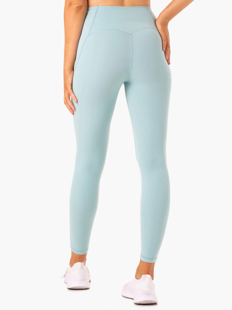 Leggins Ryderwear Sola High Waisted Mujer Azules | TPKRI6947