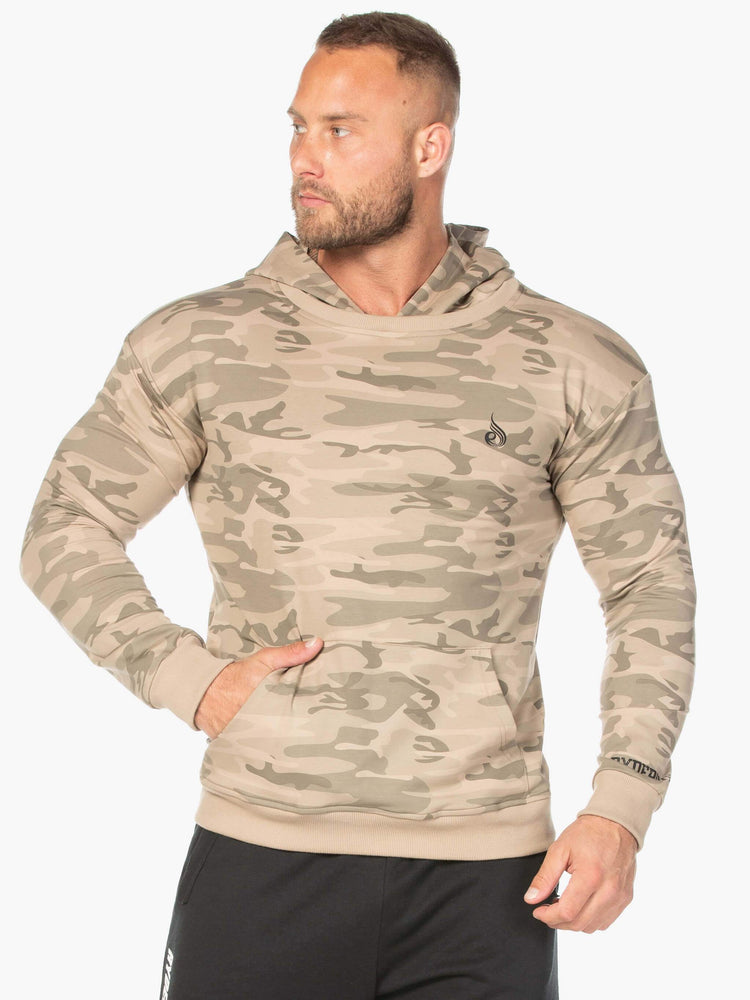Sudadera Con Capucha Ryderwear Pullover Hombre Camuflados | YFAQN3095