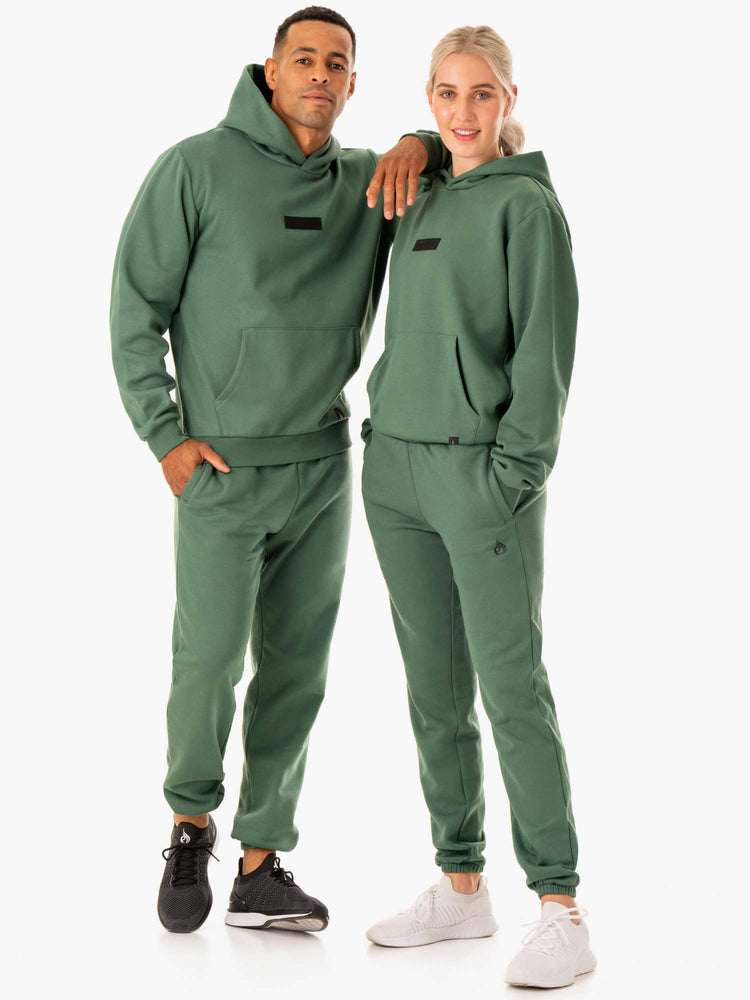 Sudadera Con Capucha Ryderwear Pullover Mujer Verdes | YGODI8297