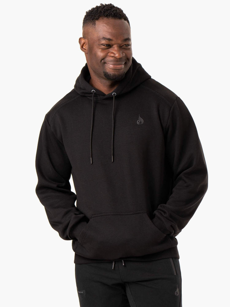 Sudadera Con Capucha Ryderwear Reset Pullover Hombre Negros | WBLJQ1409