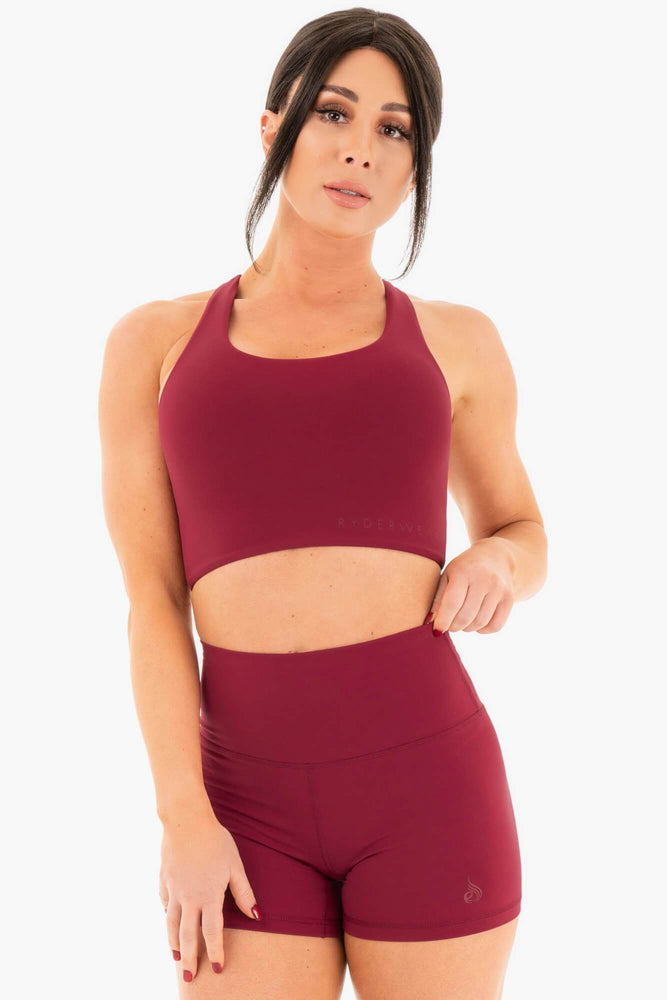 Sujetadores Deportivos Ryderwear Nkd Mujer Rojos | BSOAC7326