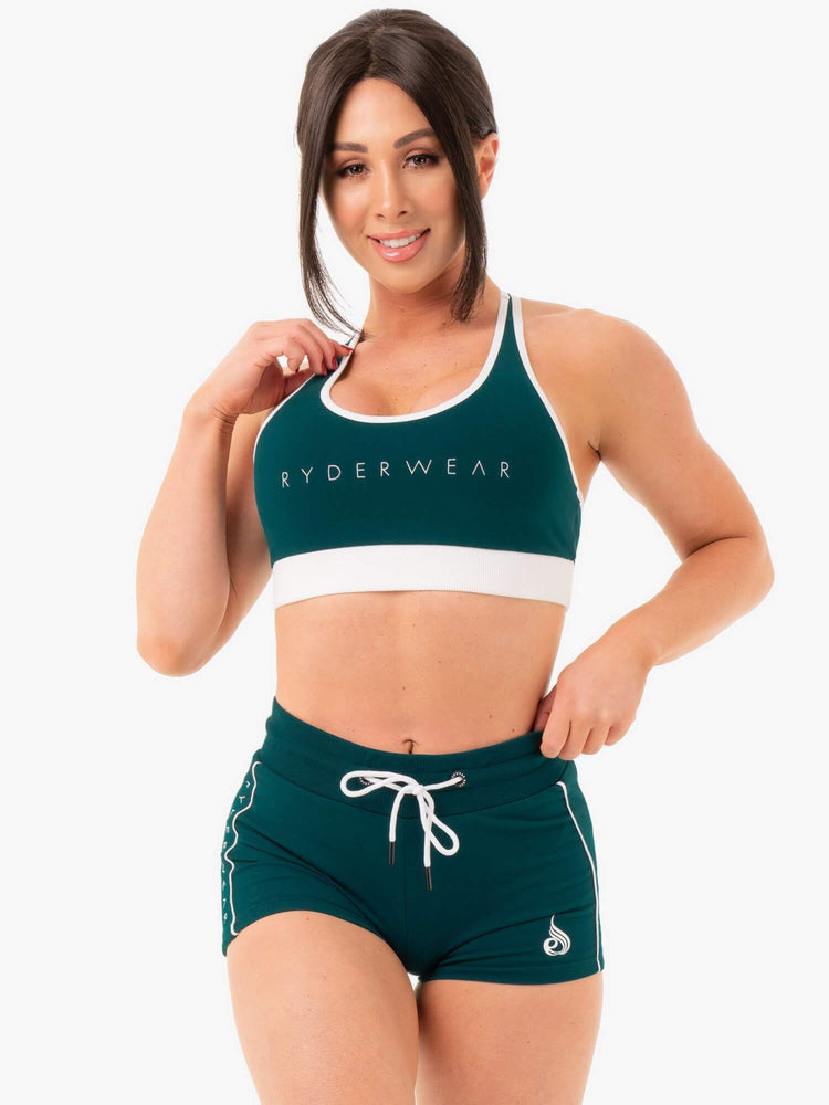 Sujetadores Deportivos Ryderwear Pista Mujer Turquesa | YAGQT7316