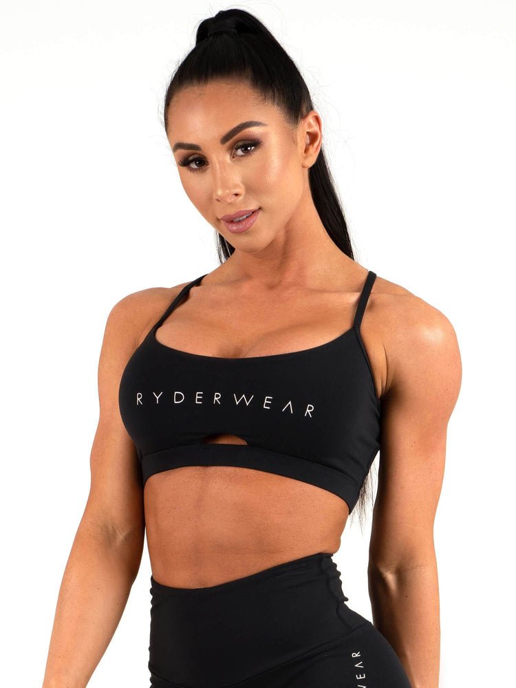 Sujetadores Deportivos Ryderwear Staples Mujer Negros | OXJTD1702
