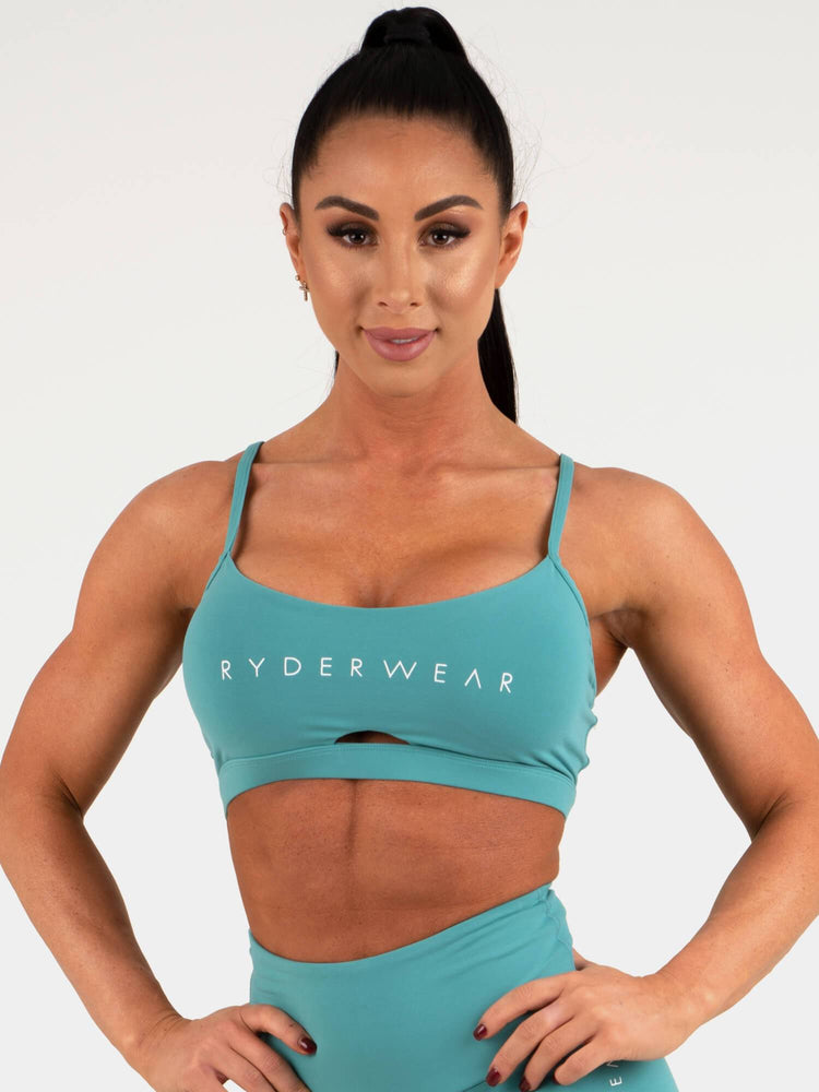Sujetadores Deportivos Ryderwear Staples Mujer Turquesa | YOEGD0382