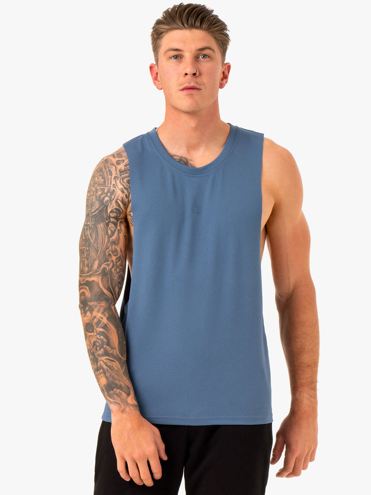 Tank Top Ryderwear Enhance Baller Hombre Azules | AGEBR1950