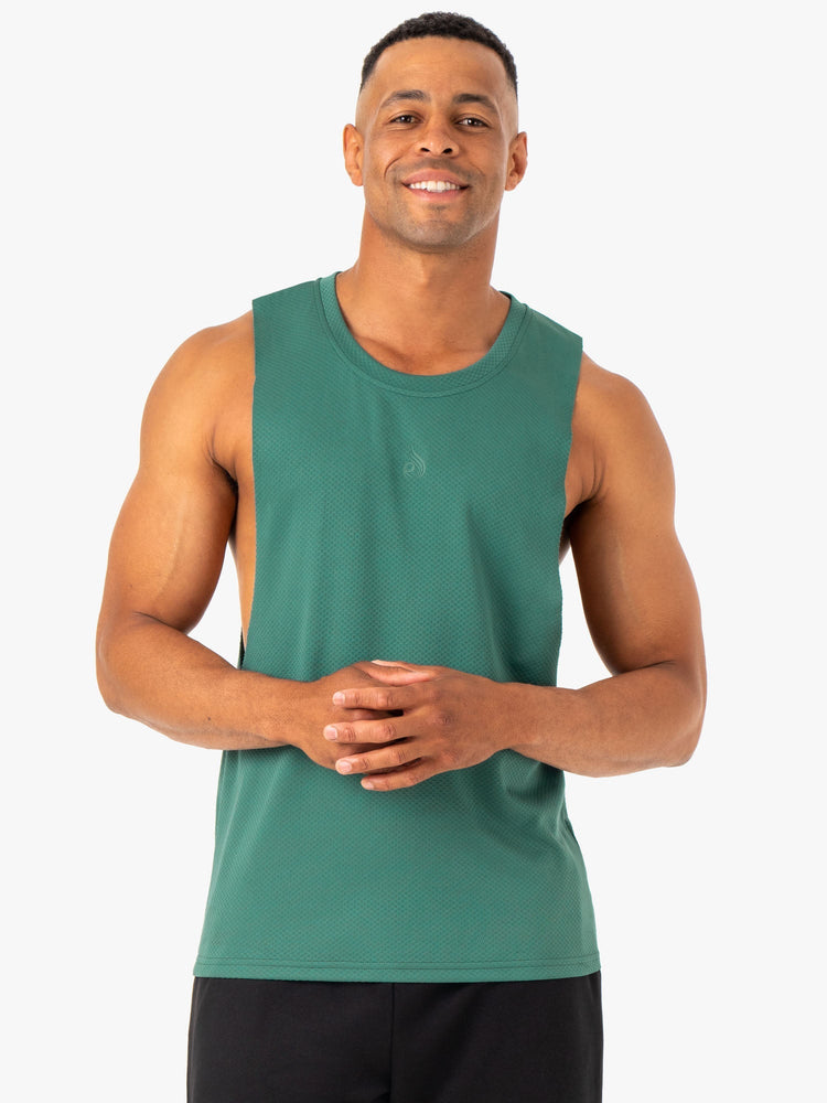 Tank Top Ryderwear Enhance Baller Hombre Verdes | KBOSN0324