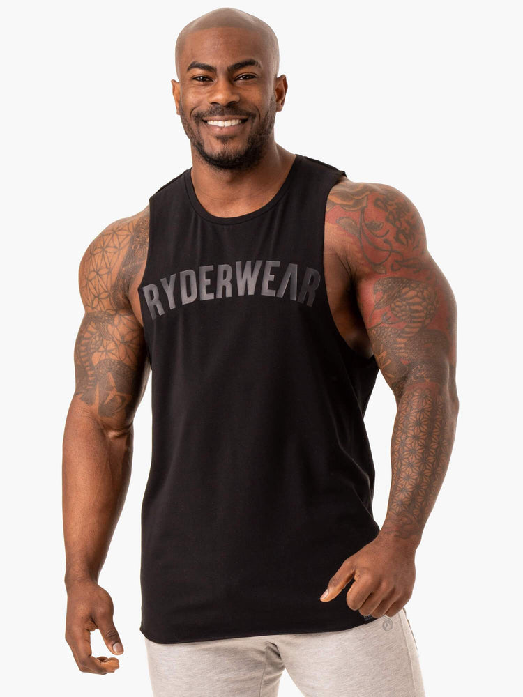 Tank Top Ryderwear Force Baller Hombre Negros | ATRQE3814
