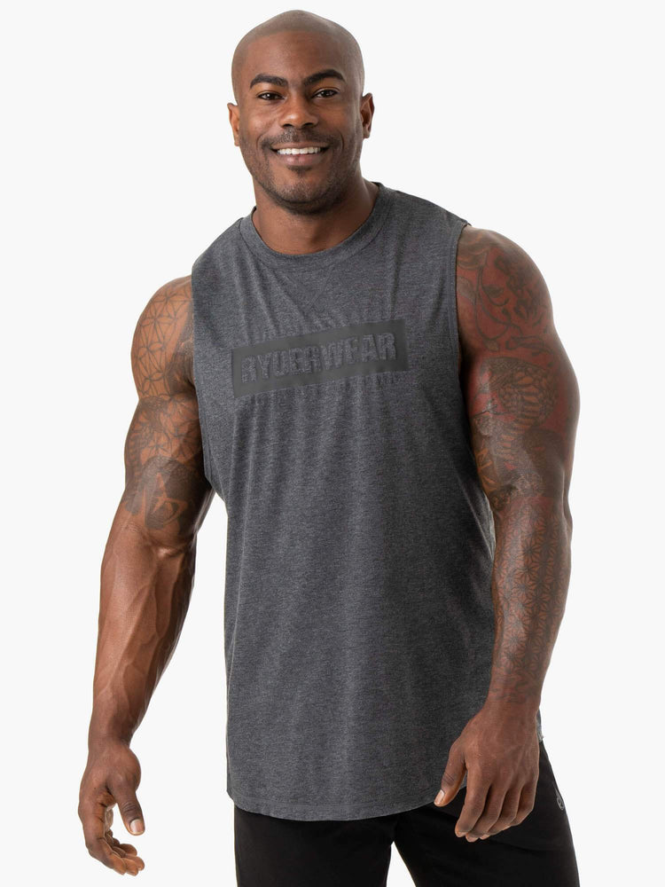 Tank Top Ryderwear Iron Baller Hombre Grises | PGBZX8042
