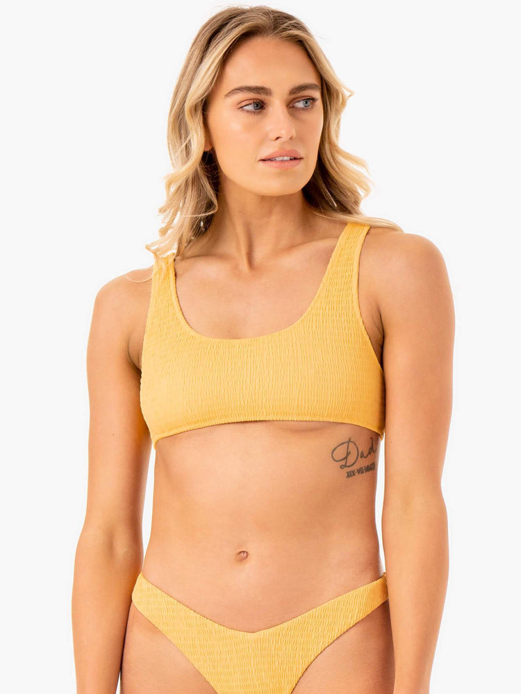 Tops Ryderwear Paradise Scoop Bikini Mujer Mango | RNVME3956